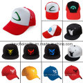 Anime Go Ash Ketchum Stickerei Logo Baseball-Mütze